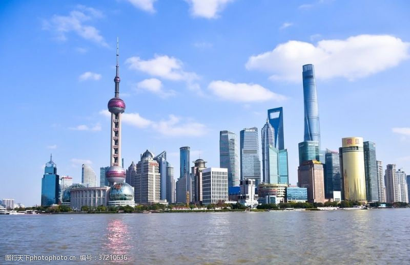 光明一方上海城市建筑风景