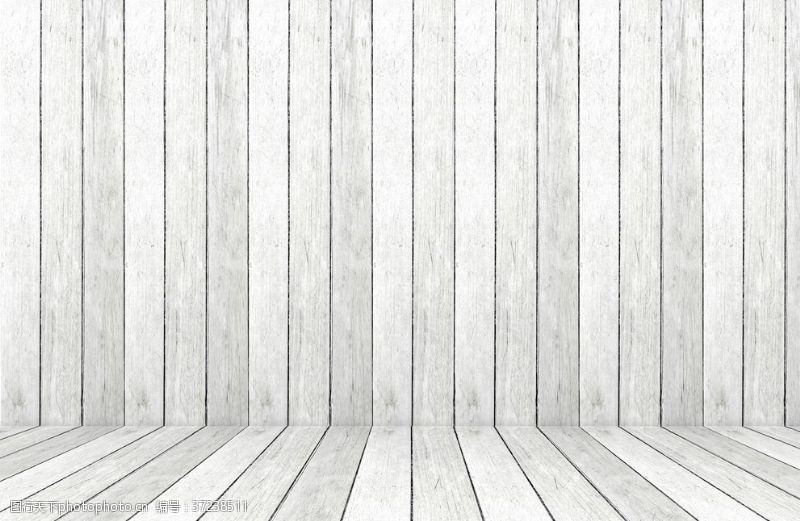 木纹地板白色木板背景