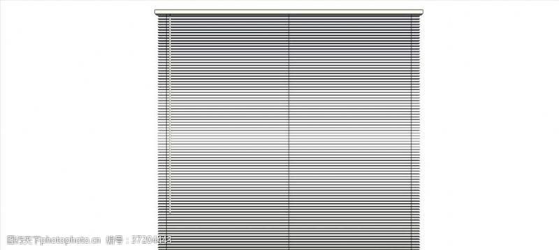草图大师模型窗帘模型