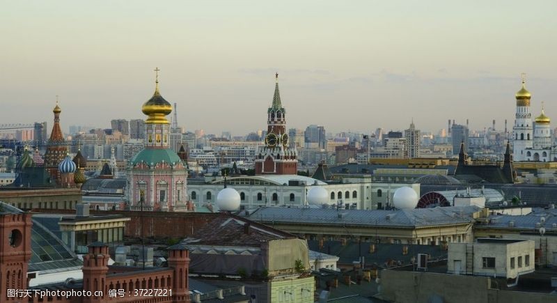 俄罗斯风景克里姆林宫红场