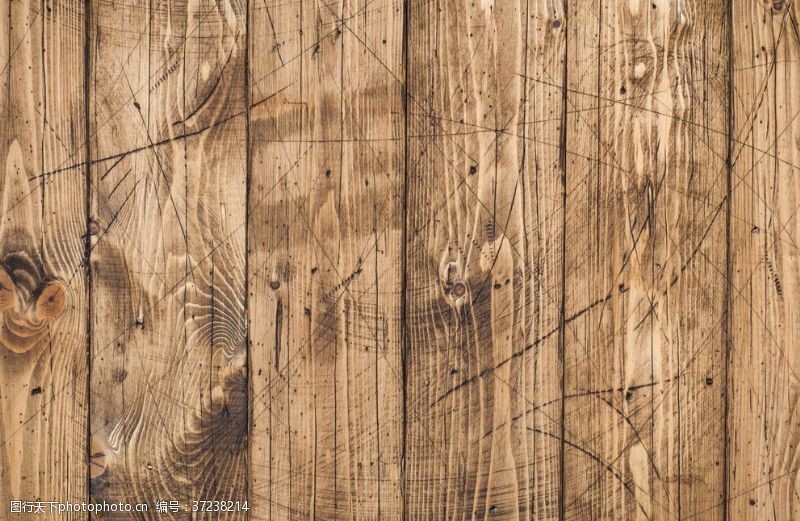木纹地板有划痕的木板