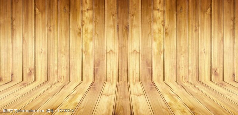 木纹地板黄色木板背景