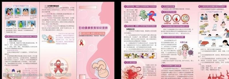 孕期保健卡预防艾滋病梅毒乙肝母婴传播