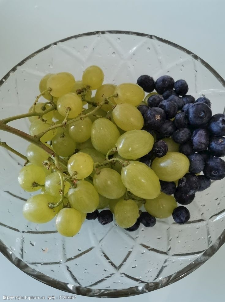水果饮料水果葡萄提子绿提蓝莓