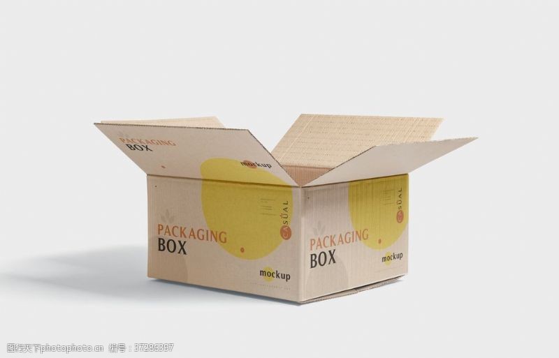 包包包装盒纸箱样机
