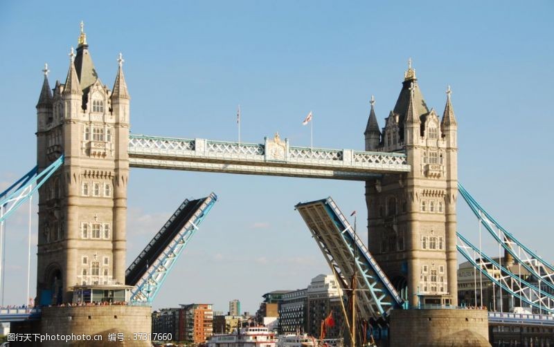 伦敦塔桥吊桥
