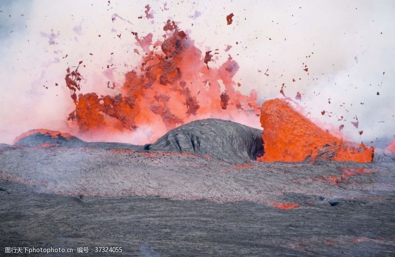 岩浆火山熔岩熔浆