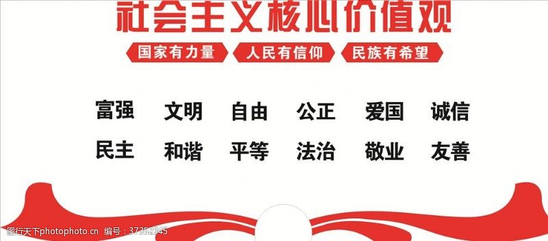 人民有信仰核心价值观