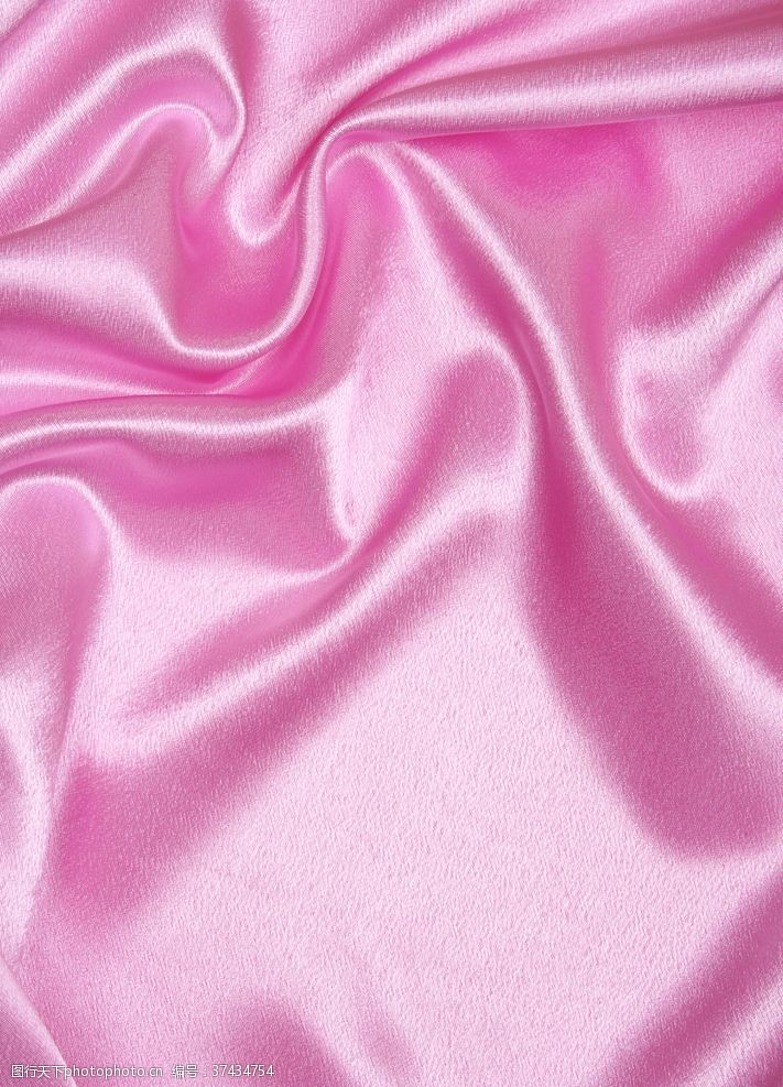 粉绸带粉色布纹