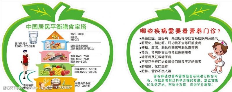 中国居民平衡膳食宝塔营养膳食