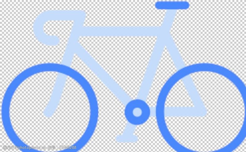 无线自行车图标