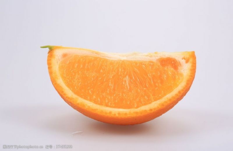 橙子切片素材橙子切开