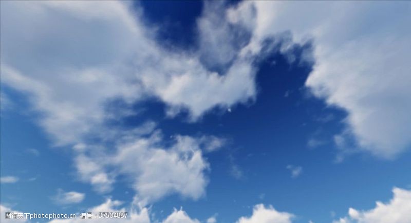 特别4K级别的天空景色视频素材