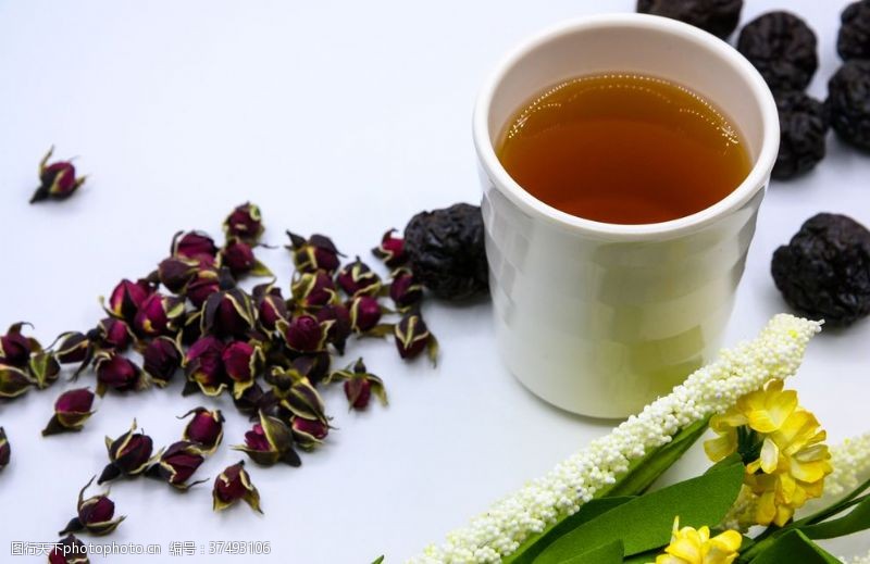 健康休闲茶与黑枣