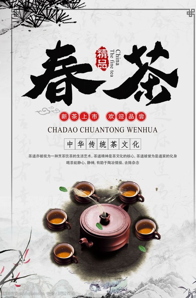 茶文化画册春茶