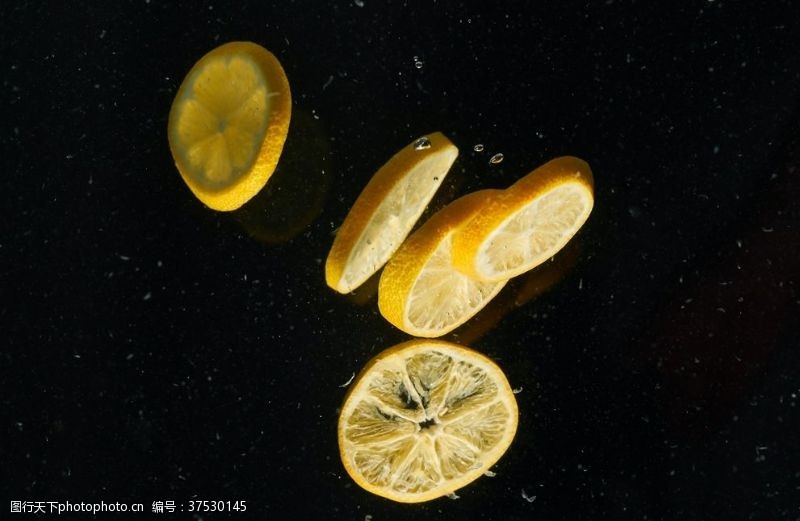 柑橘背景柠檬