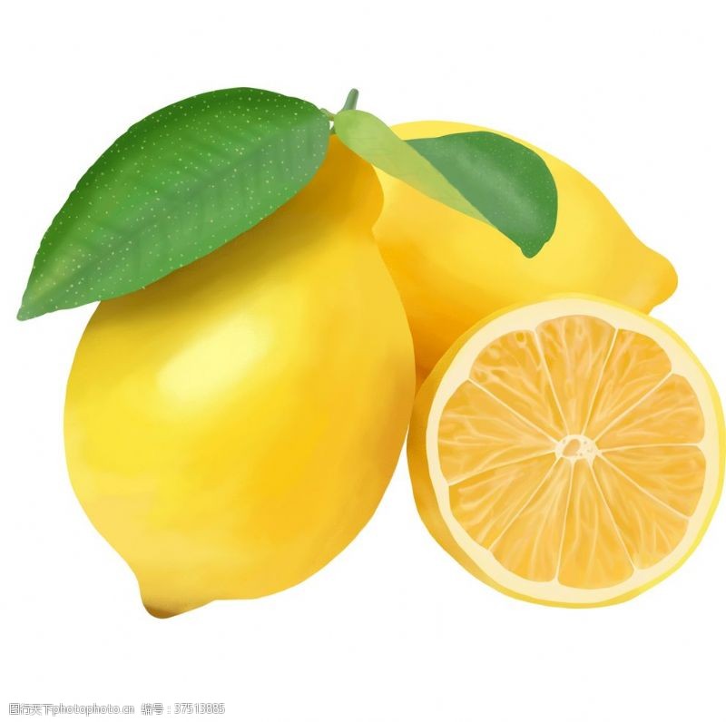 水果店柠檬素材