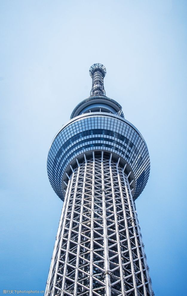 流运人口日本东京建筑风景