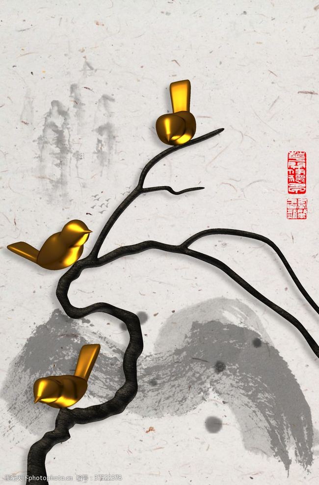 写意中国风装饰画