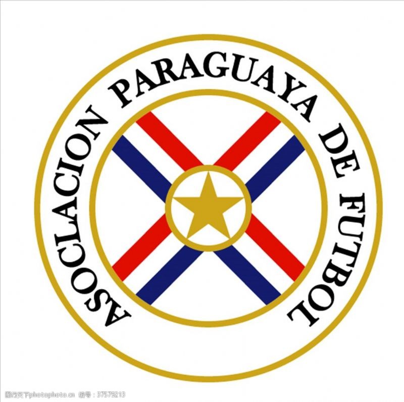 足球队徽巴拉圭国家足球队队徽logo