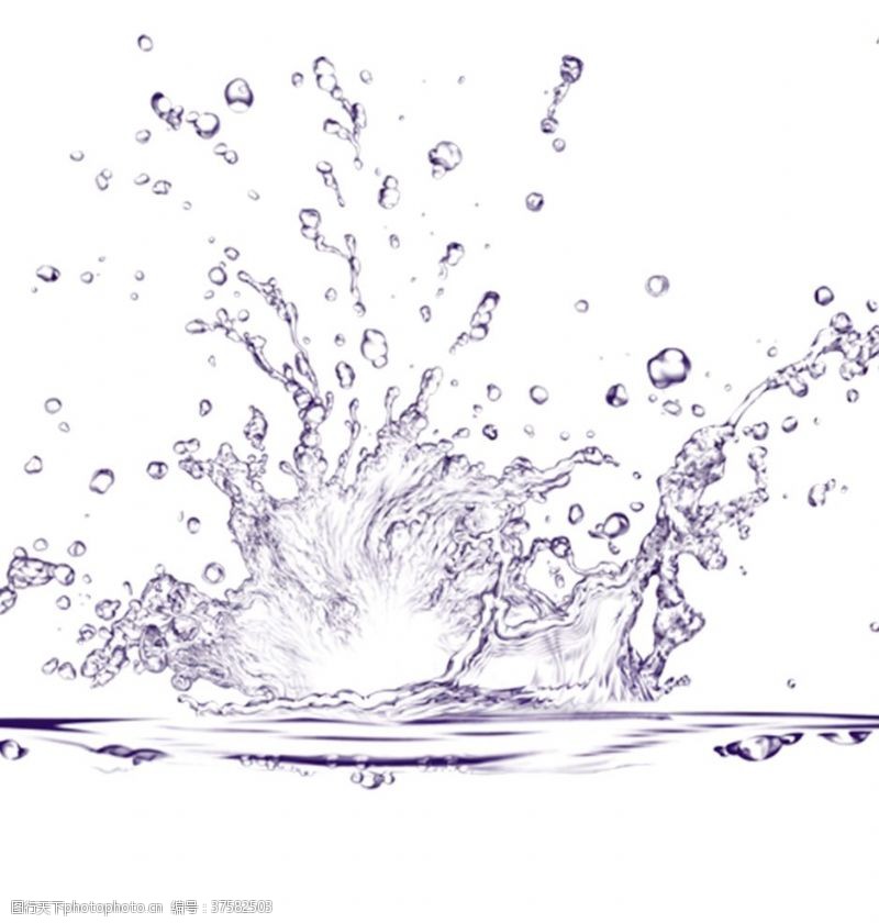 奶泡PNG透明水滴漂浮水形状液体