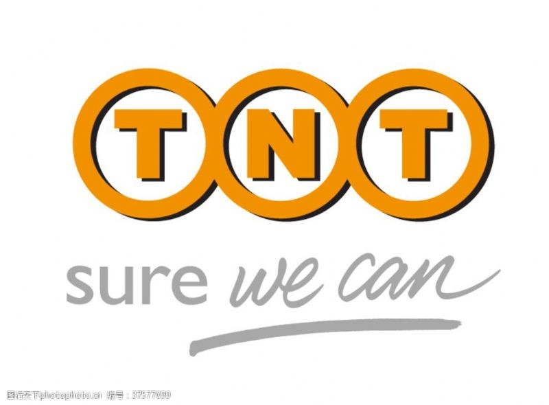 物流速递TNT快递标志logo