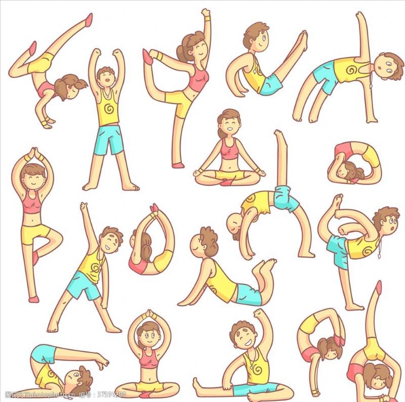 瑜伽练习瑜伽运动