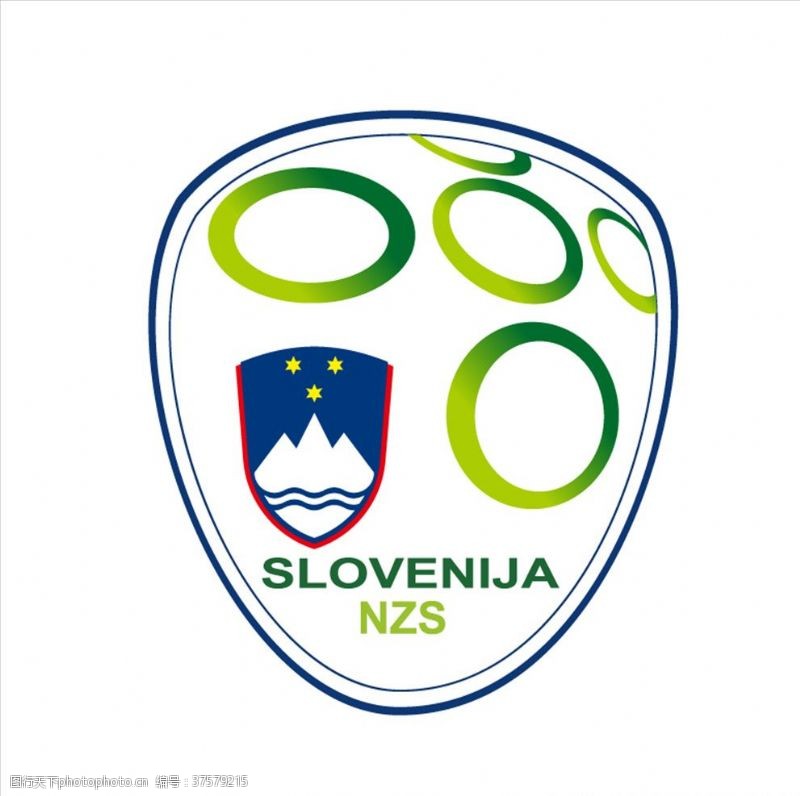 足球队徽斯洛文尼亚足球队队徽logo