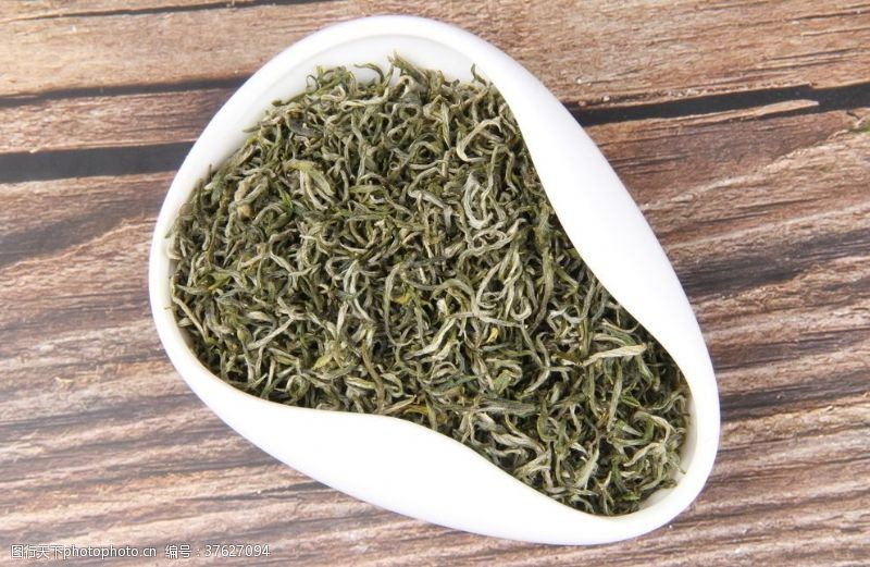 茶叶名片背景绿茶