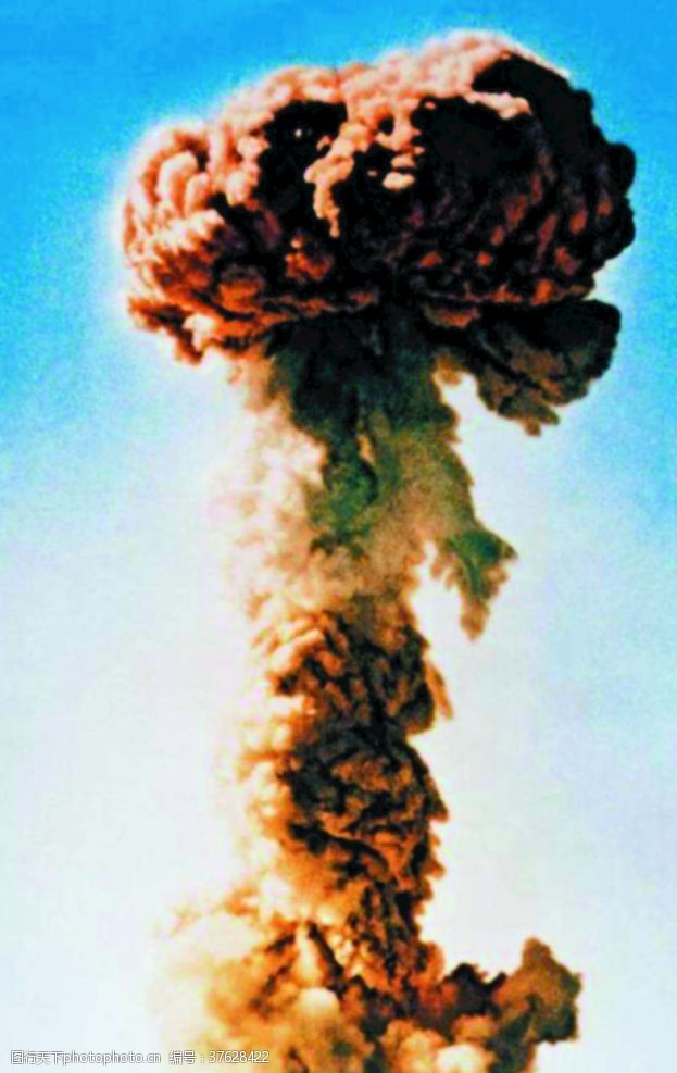核爆炸蘑菇云核弹爆炸