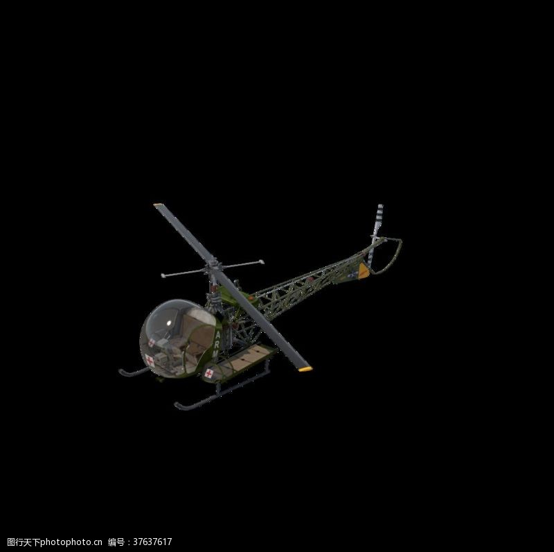 降落伞二战素材