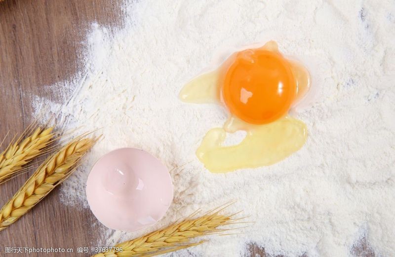 散米鸡蛋面粉