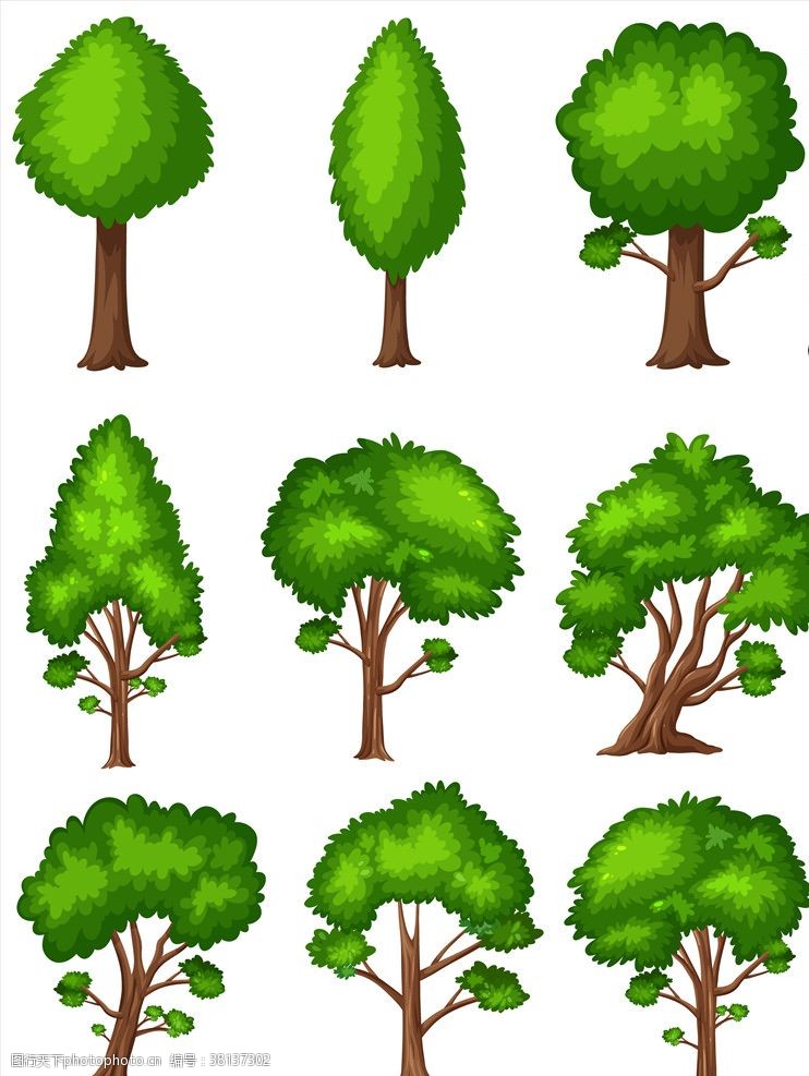 环保图片树木