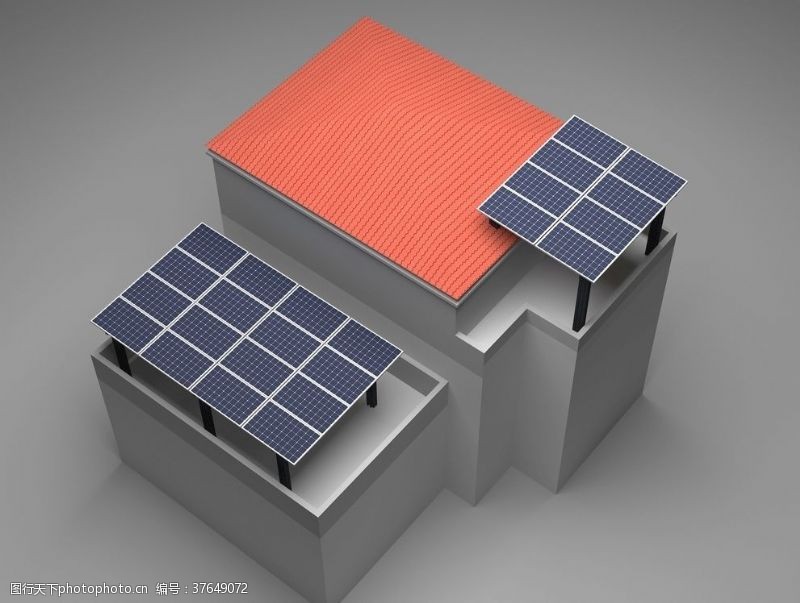 变换太阳能电池板光伏发电