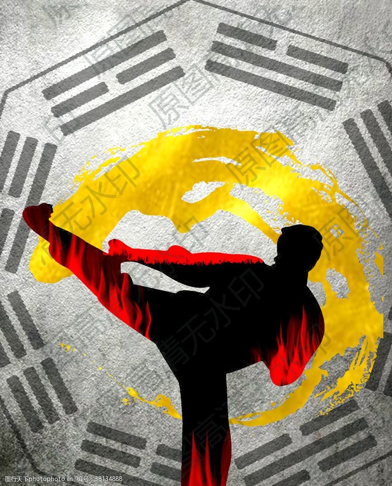 武文佳武术logo标志