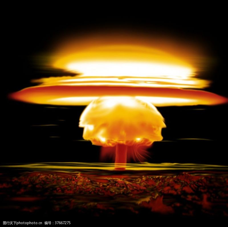 核爆炸核爆原子弹爆炸图