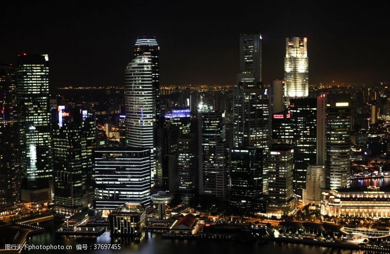 新加坡夜景图片免费下载 新加坡夜景素材 新加坡夜景模板 图行天下素材网