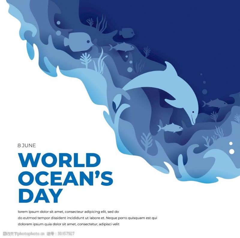 海洋生物世界海洋日