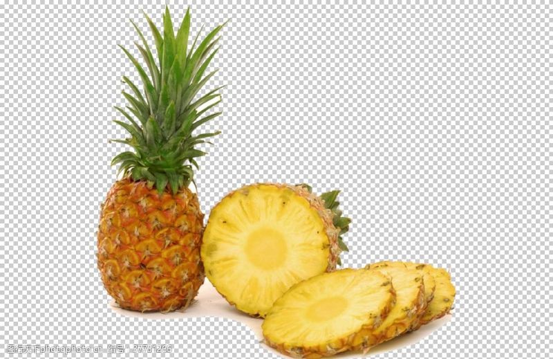 切开的梨图片素材菠萝