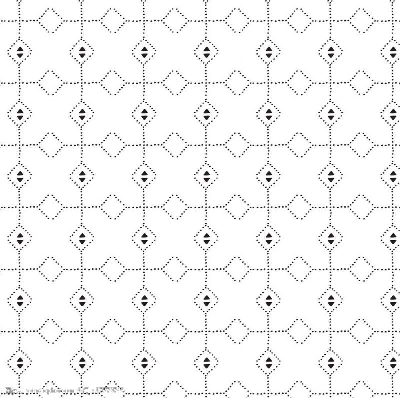线条几何元素名片点线几何背景