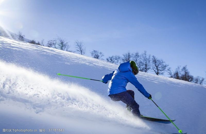 激情滑雪滑雪运动滑雪板