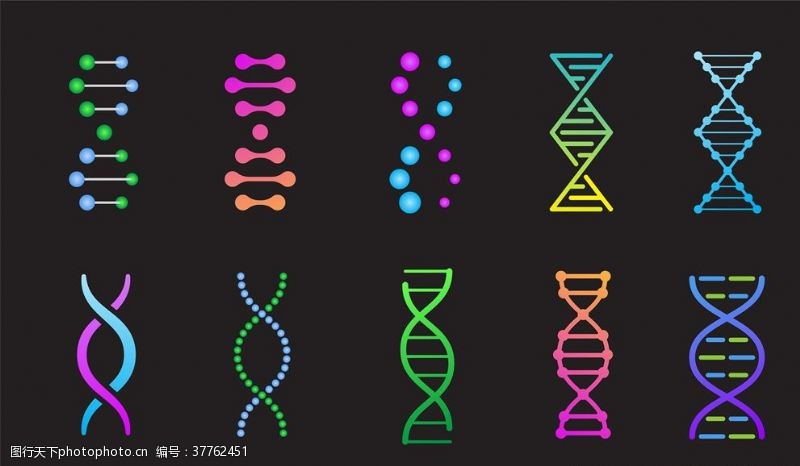分形螺旋背景科技基因