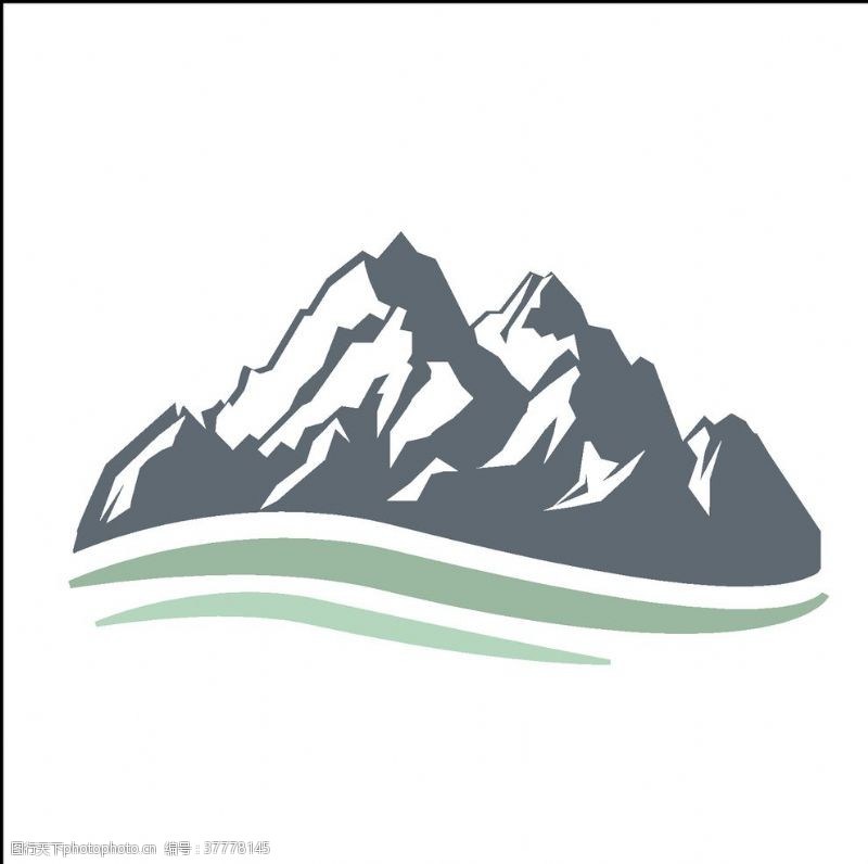 山峰logo图片免费下载 山峰logo素材 山峰logo模板 图行天下素材网