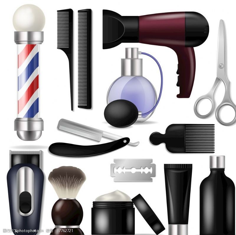 发型护理美发工具