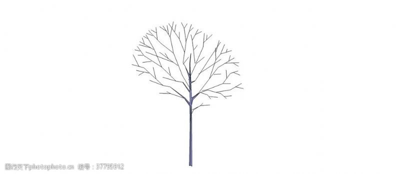 树木模型树木skp模型