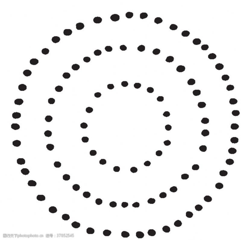 黑色现代几何背景黑色圆点