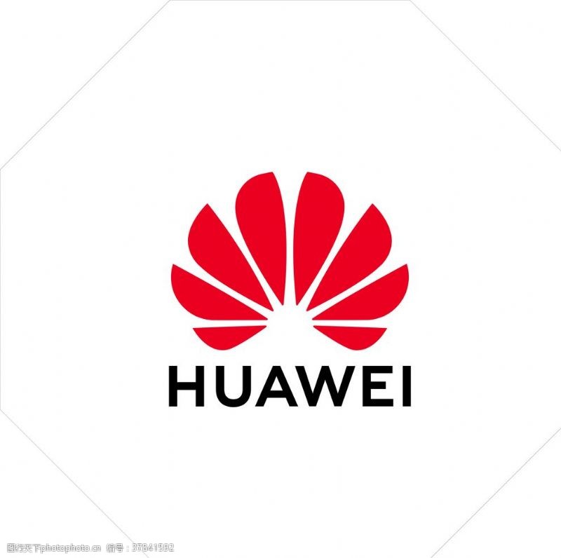 huawei华为六边形logo图