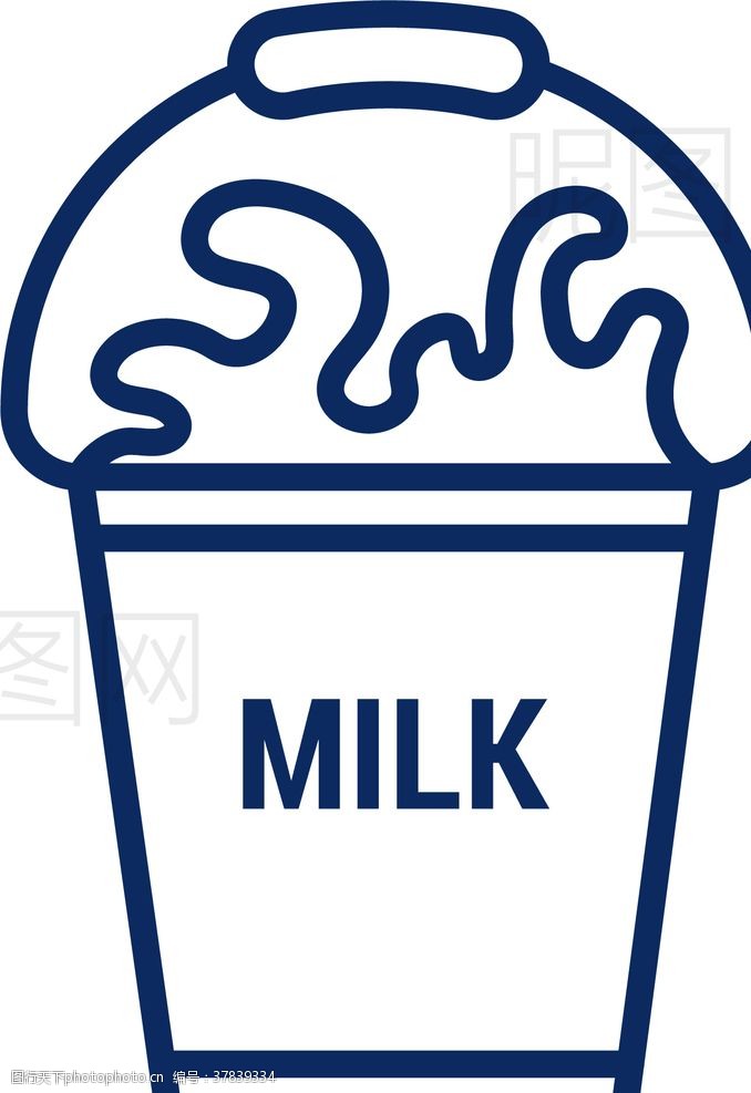 公牛标志牛奶