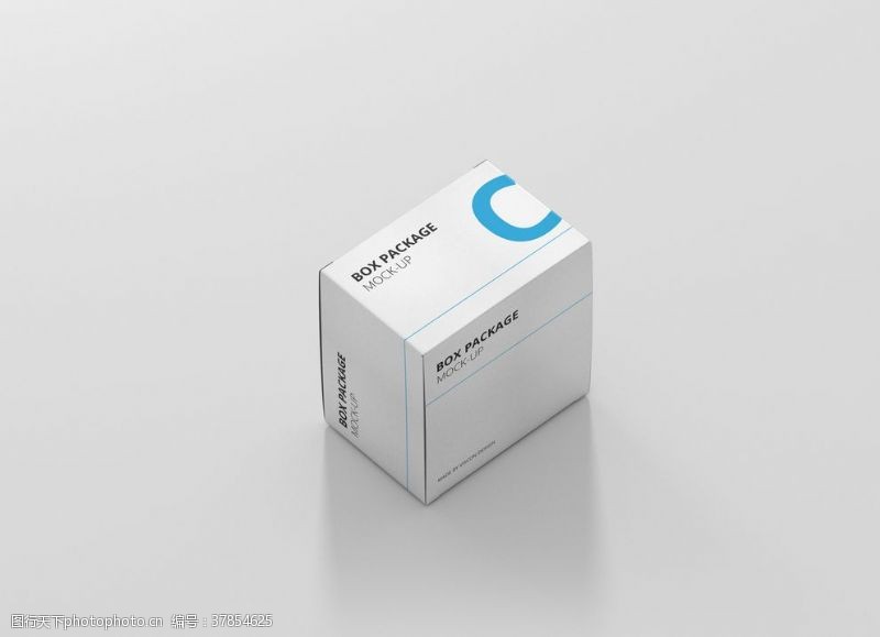 药盒样机纸盒药品包装vi样机效果图贴图