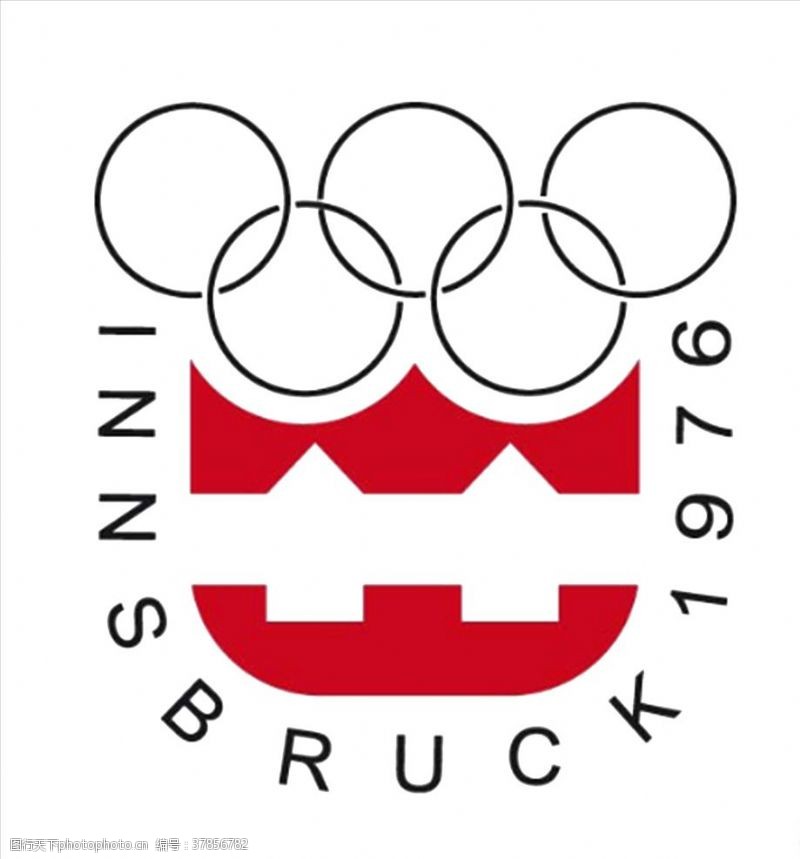 第二届1976年第十二届冬奥会会徽